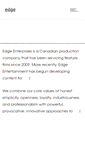 Mobile Screenshot of edge-enterprises.ca